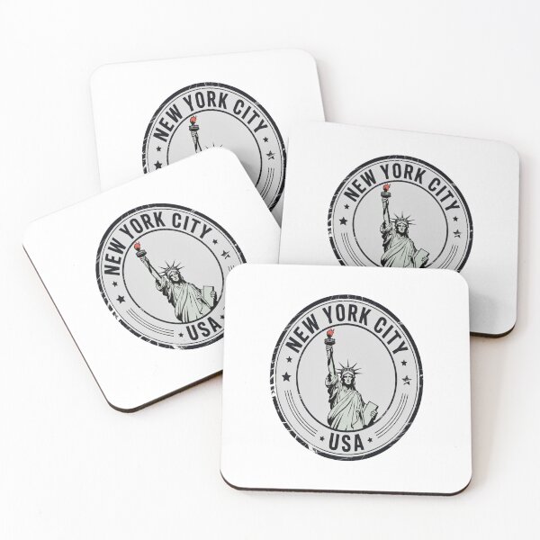 Item preview, New York City Passport Stamp Sticker – USA Travel Stamp Design designed and sold by stickercuffs.