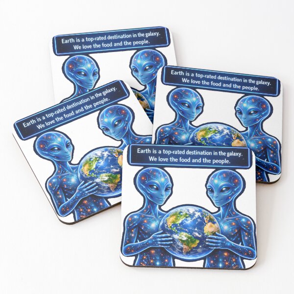 Item preview, Earth is a Top-Rated Destination in the Galaxy – Funny Alien Travel  designed and sold by bluesirian22.