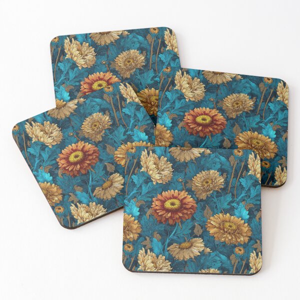 Item preview, Radiant Daisy Print - Tropical Flower Pattern   - Secret Santa Gifts designed and sold by RoyalStarsPatts.