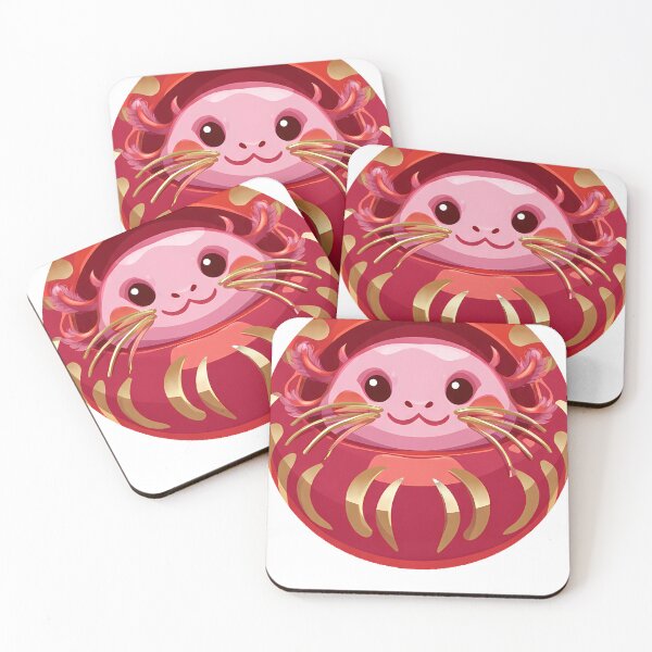 Item preview, Daruma Axolotl designed and sold by IllumeInk.