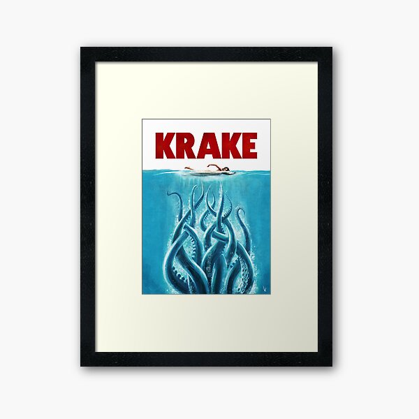 KRAKE Impression encadrée