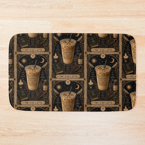 Item preview,  The Iced Latte - Coffee Tarot Edition  designed and sold by Midnight-Moss.