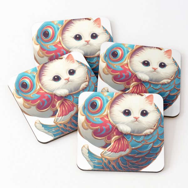 Item preview, Koinobori Kitten designed and sold by IllumeInk.