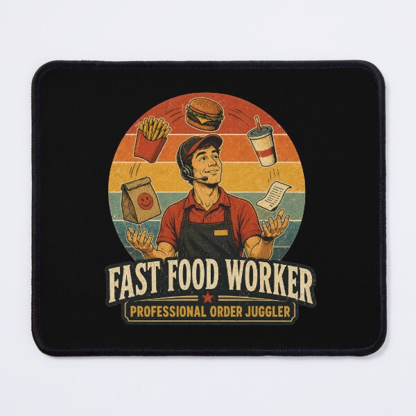 Item preview, Fast Food Worker 01 designed and sold by Elisabeth Lucas.