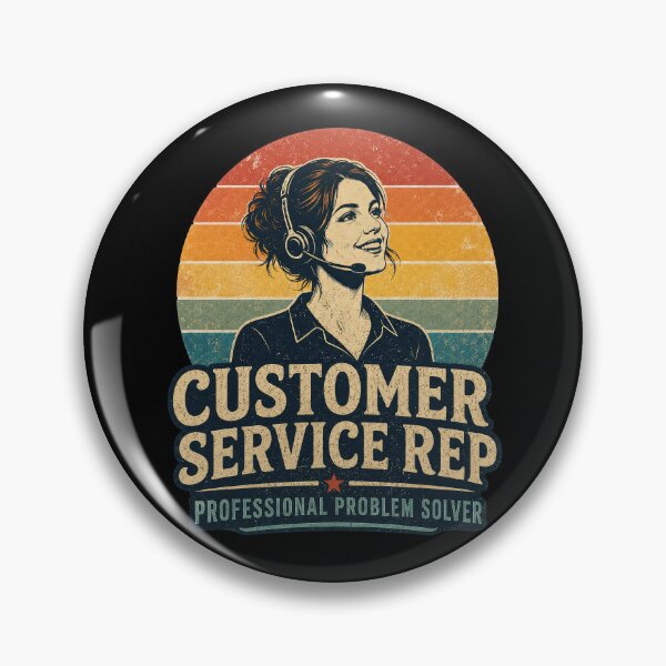 Item preview, Customer Service Rep 01 designed and sold by Elisabeth Lucas.