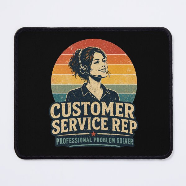 Item preview, Customer Service Rep 01 designed and sold by Elisabeth Lucas.