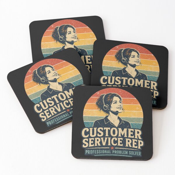 Item preview, Customer Service Rep 01 designed and sold by Elisabeth Lucas.