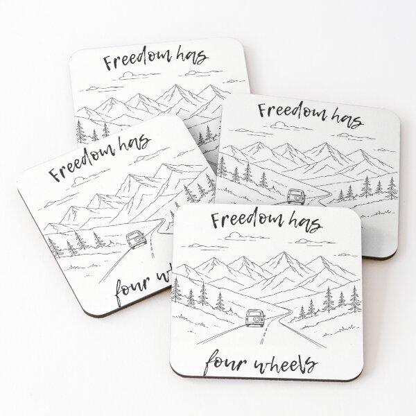 Item preview, Freedom has four wheels designed and sold by Gregorio26.