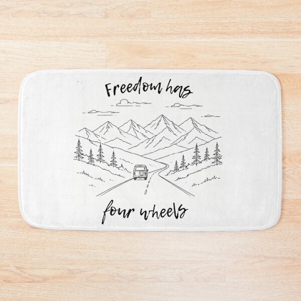 Item preview, Freedom has four wheels designed and sold by Gregorio26.