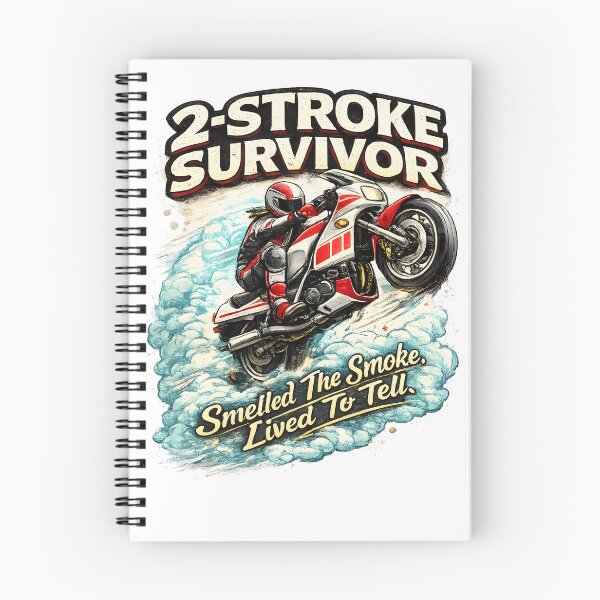 Item preview, Retro 2-Stroke powerband Motorcycle Survivor  designed and sold by Smart-as.