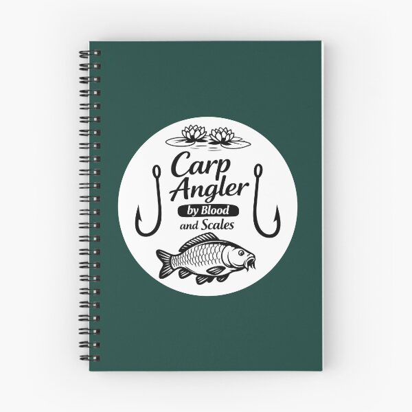 Item preview, Carp Angler by Blood and Scales - fishing design designed and sold by Mati-Studio.