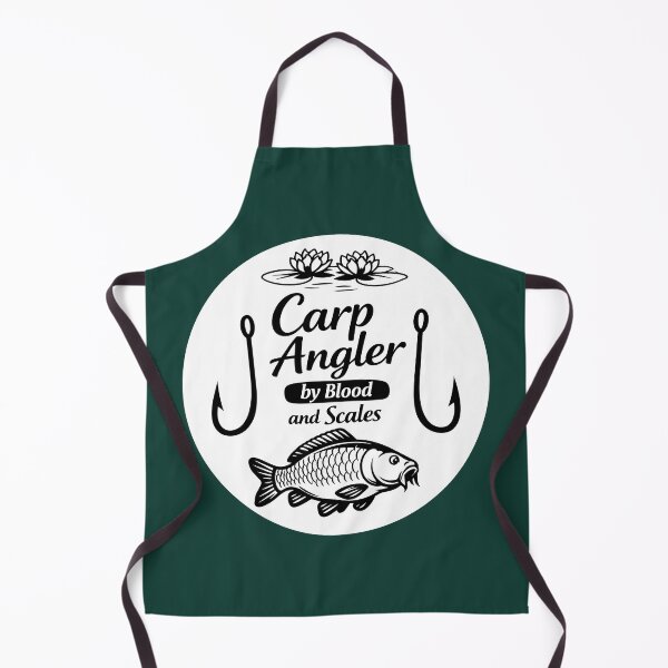 Item preview, Carp Angler by Blood and Scales - fishing design designed and sold by Mati-Studio.