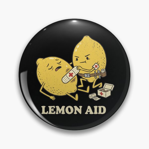 Item preview, Lemon Aid - Lemonade Funny Paramedic Fruit Cartoon designed and sold by rediscoveredapp.