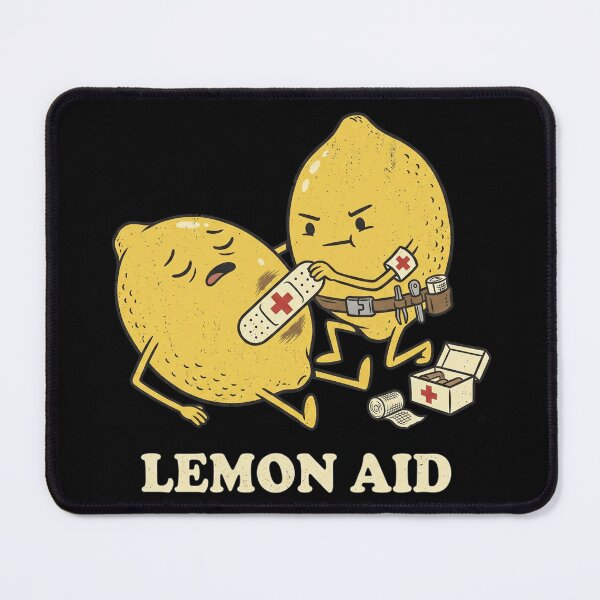 Item preview, Lemon Aid - Lemonade Funny Paramedic Fruit Cartoon designed and sold by rediscoveredapp.