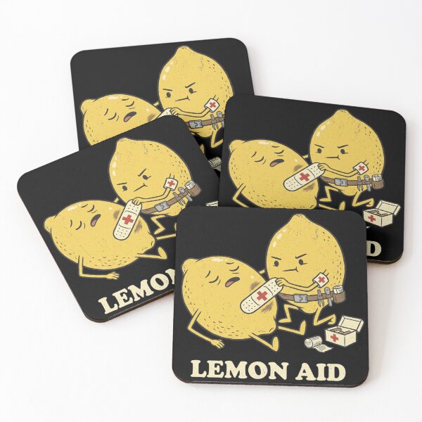 Item preview, Lemon Aid - Lemonade Funny Paramedic Fruit Cartoon designed and sold by rediscoveredapp.