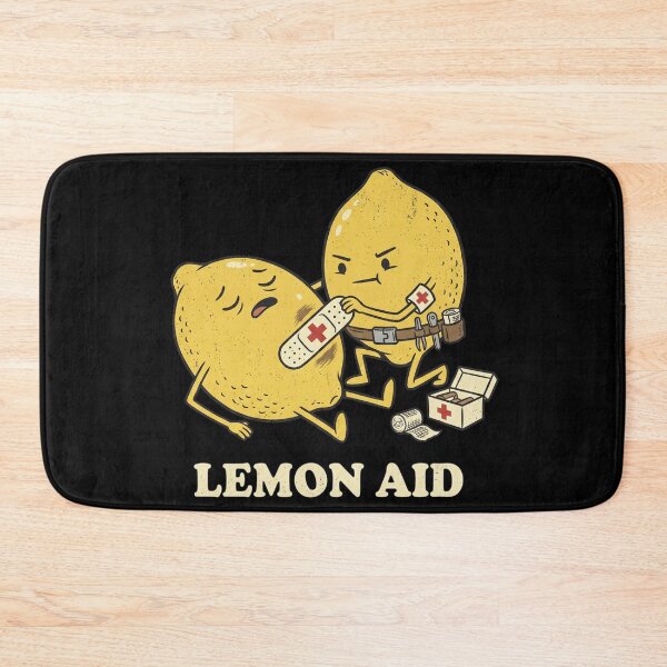 Item preview, Lemon Aid - Lemonade Funny Paramedic Fruit Cartoon designed and sold by rediscoveredapp.