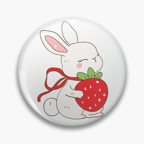 Item preview, Strawberry Bunny With Red Bows Variety Sticker Pack designed and sold by AnimaliaStar.