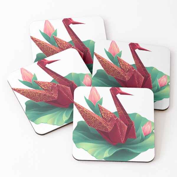Item preview, Origami Crane Lotus designed and sold by IllumeInk.