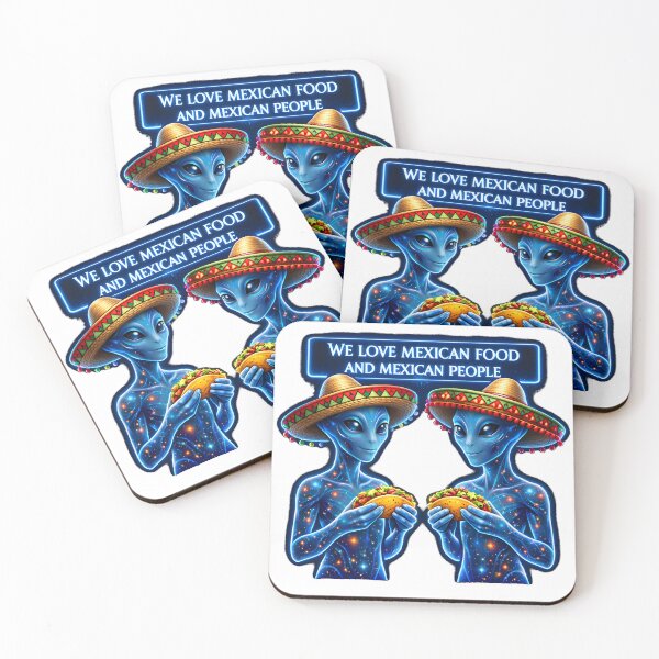 Item preview, We Love Mexican Food & Mexican People – Unity Statement designed and sold by bluesirian22.