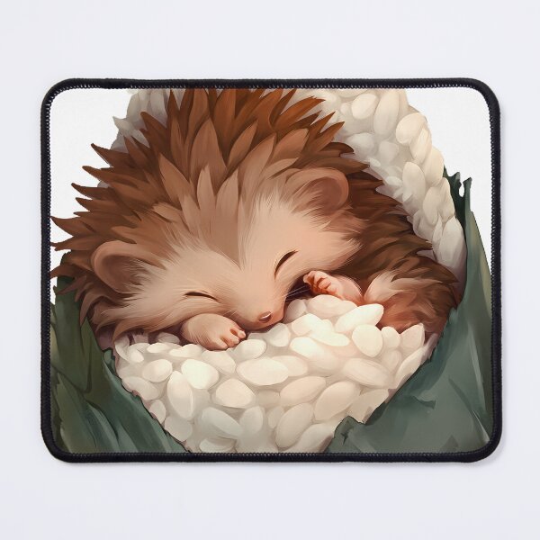 Item preview, Onigiri Hedgehog designed and sold by IllumeInk.