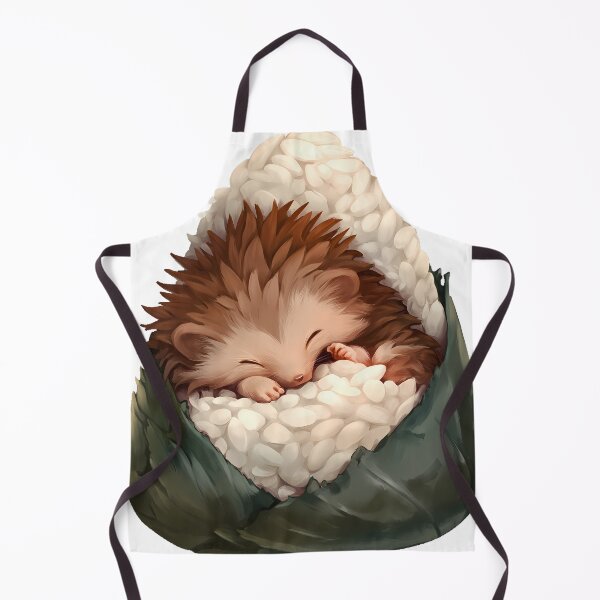 Item preview, Onigiri Hedgehog designed and sold by IllumeInk.