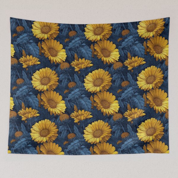 Item preview, Fragrant Daisy Flower  - Botanical Garden Pattern   - Unique Gifts For Men designed and sold by RoyalStarsPatts.