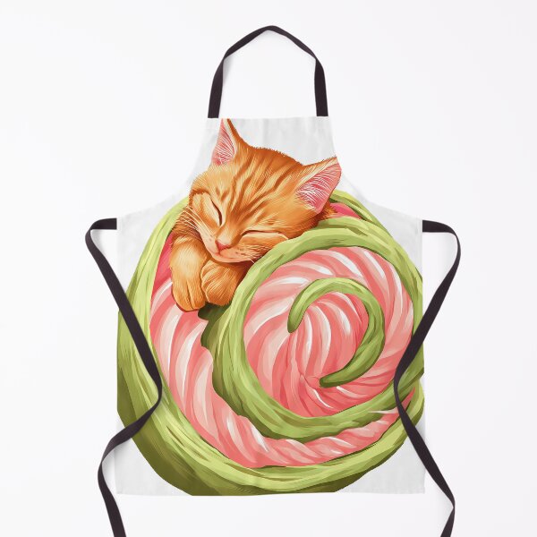 Item preview, Matcha Swiss Roll Neko designed and sold by IllumeInk.