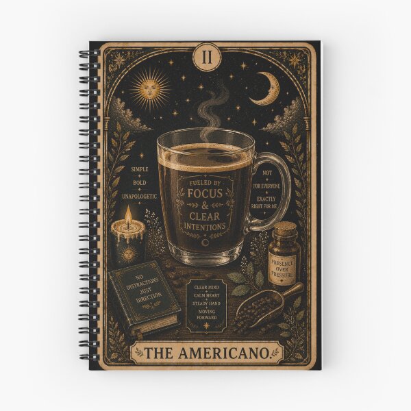 Item preview, The Americano - Coffee Tarot Edition  designed and sold by Midnight-Moss.