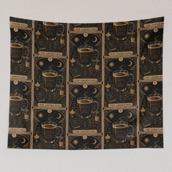 Item preview, The Americano - Coffee Tarot Edition  designed and sold by Midnight-Moss.