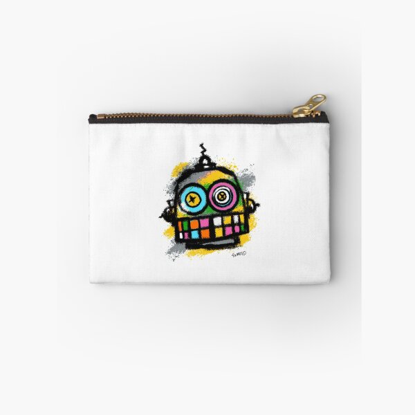 Item preview, Retro Robot No. 02 | Colourful Urban Folk Art Character by GWART designed and sold by GWARTGB.
