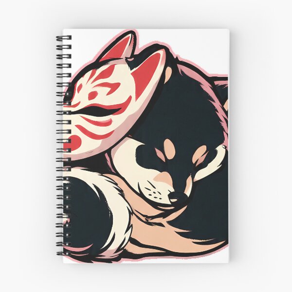 Item preview, Kitsune Mask Shiba designed and sold by IllumeInk.
