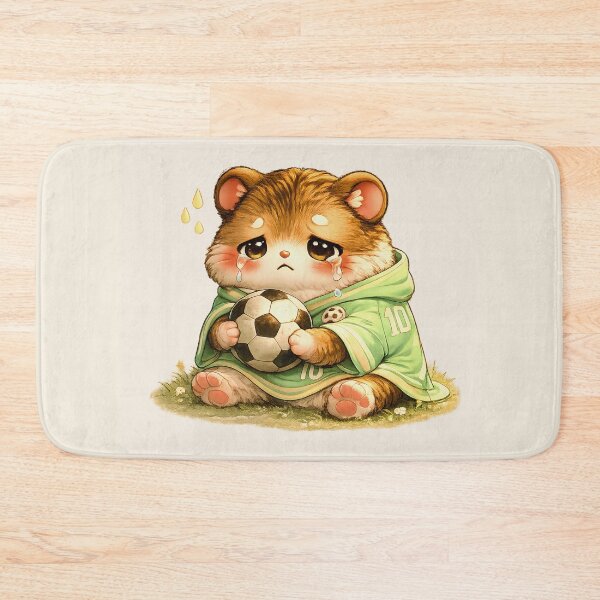 Item preview, Sad Lost Match Hamster – Funny Kawaii Football Meme designed and sold by Pick'n Quick.