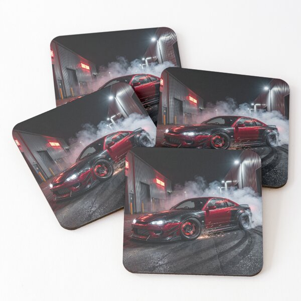 Item preview, Midnight Smoke Drift - JDM Style Sports Coupe designed and sold by LifeToPrints.