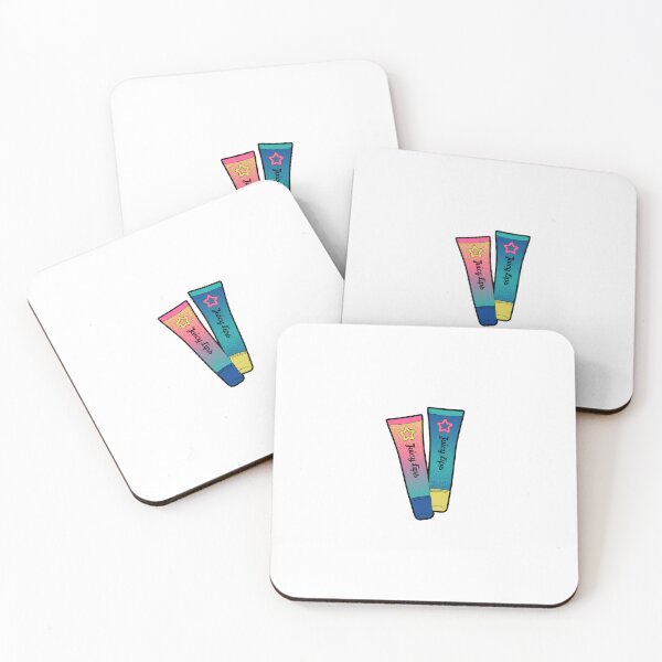 Item preview, Juicy Lips Y2K Aesthetic Sticker - Pastel Pink & Blue  designed and sold by NinaVibeStudio.