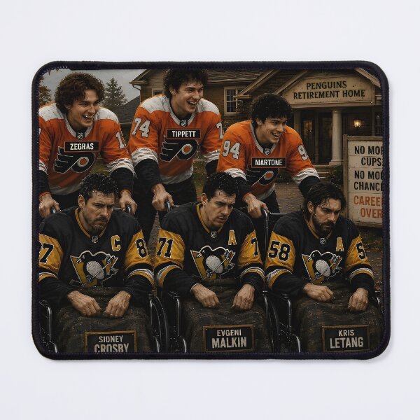 Item preview, Penguins Time to Retire! designed and sold by ThreadsGuy.