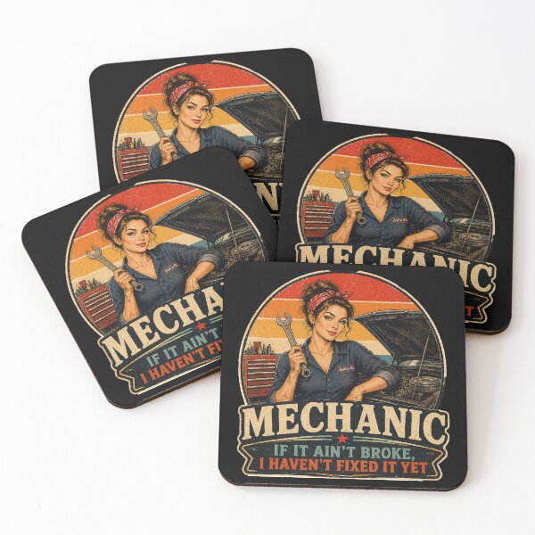 Item preview, Female Mechanic 01 designed and sold by Elisabeth Lucas.