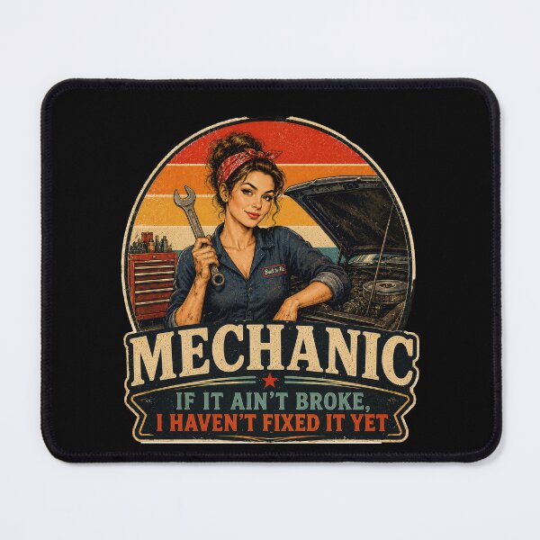 Item preview, Female Mechanic 01 designed and sold by Elisabeth Lucas.