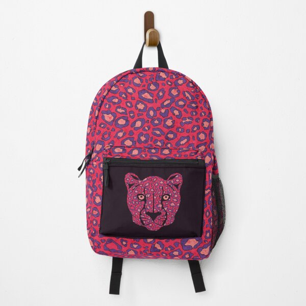 Item preview, Fuchsia and purple leopard print designed and sold by NadiaChevrel.