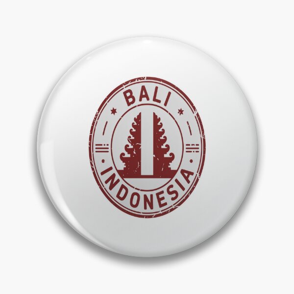 Item preview, Bali Passport Stamp Sticker – Indonesia Travel Stamp Design designed and sold by stickercuffs.