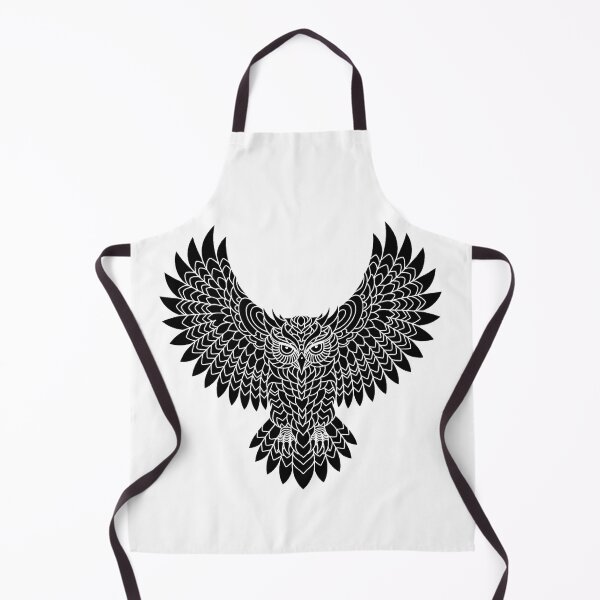 Item preview, Dark Owl Silhouette Night Guardian Gothic Wildlife Art designed and sold by ArcticFoxStudio.