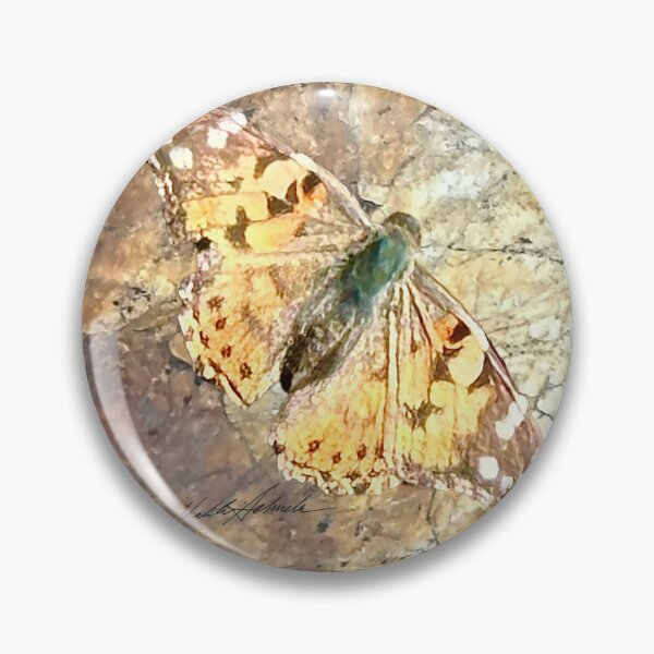 Item preview, Mountain Forest Butterfly on the Rocks designed and sold by PolkaDotStudio.