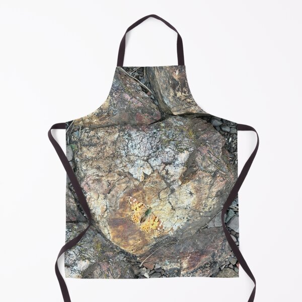 Item preview, Mountain Forest Butterfly on the Rocks designed and sold by PolkaDotStudio.