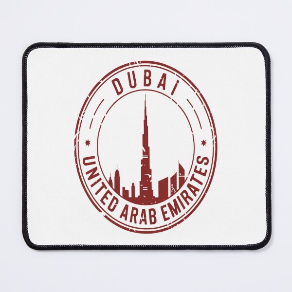 Item preview, Dubai Passport Stamp Sticker – UAE Travel Stamp Design designed and sold by stickercuffs.