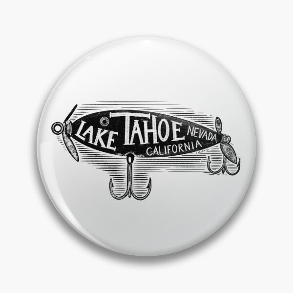 Item preview, Lake Tahoe Fishing Lure designed and sold by John Morris Illustration.