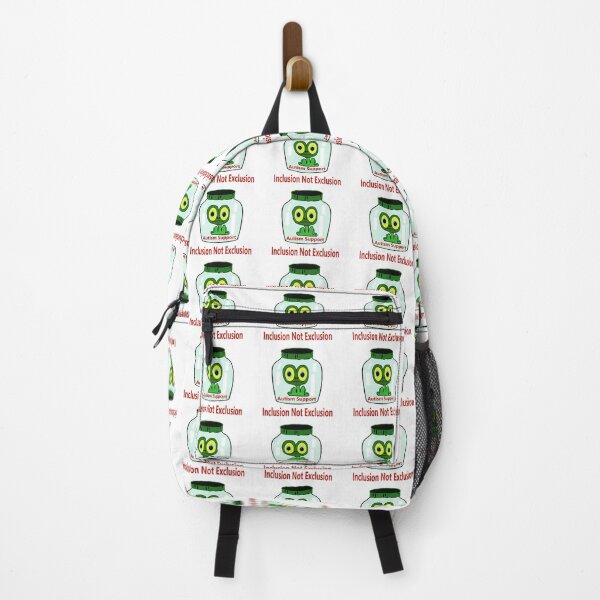 Item preview, Inclusion Not Exclusion – Autism Support Frog designed and sold by Mother Daughter Drawings .