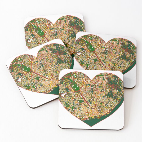 Item preview, Lisbon Heart Map – Portuguese Football Inspired City Art designed and sold by BottleGnome.