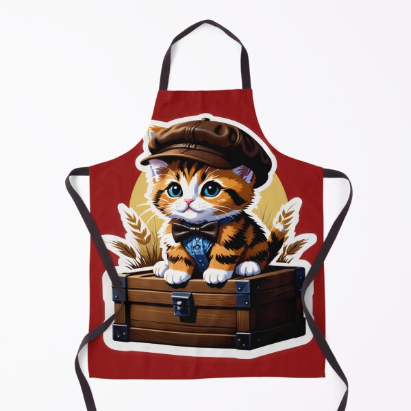 Item preview, Vintage Countryside Cat Sticker (Rustic & cozy) designed and sold by tim tal.