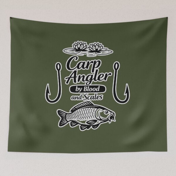 Item preview, Carp Fishing Design designed and sold by Mati-Studio.