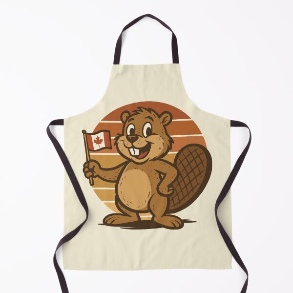 Item preview, Retro Canada Day Beaver designed and sold by Ghost on Toast.