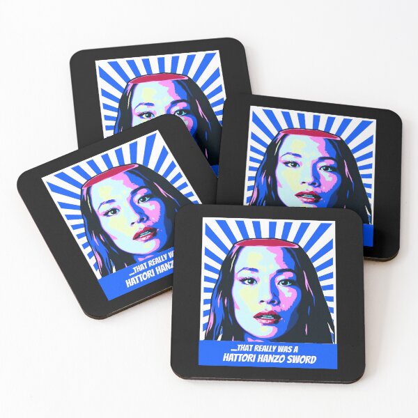 Item preview, O-Ren Ishii Pop Art Portrait | Hattori Hanzo Quote-Inspired Design designed and sold by LiunaticFringe.